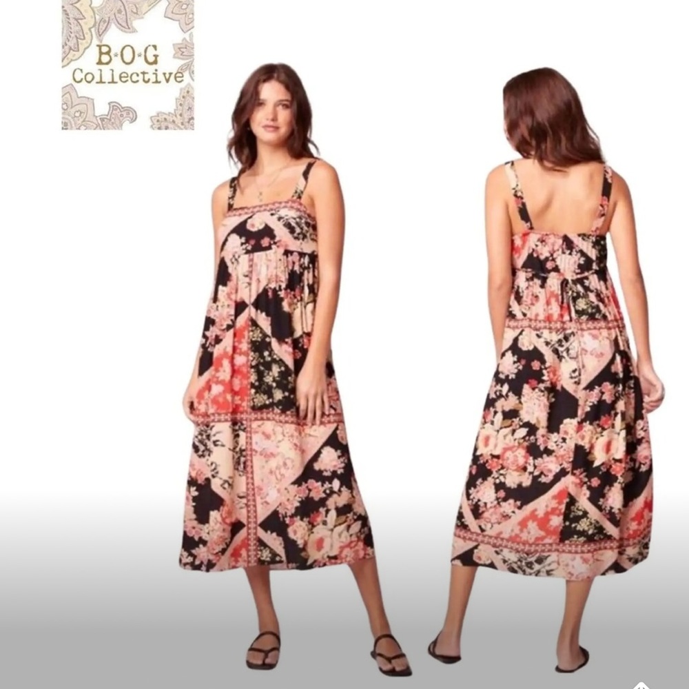 003 NWT Band of the Free anthem of the Sun midi dress small $110.99 MSRP